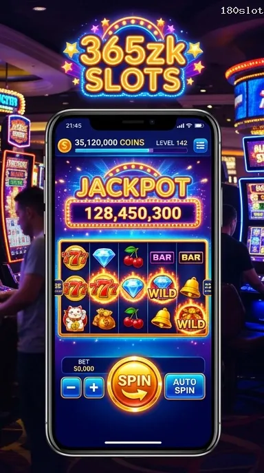 Cuplikan layar menu unduhan 180slot untuk perangkat Android